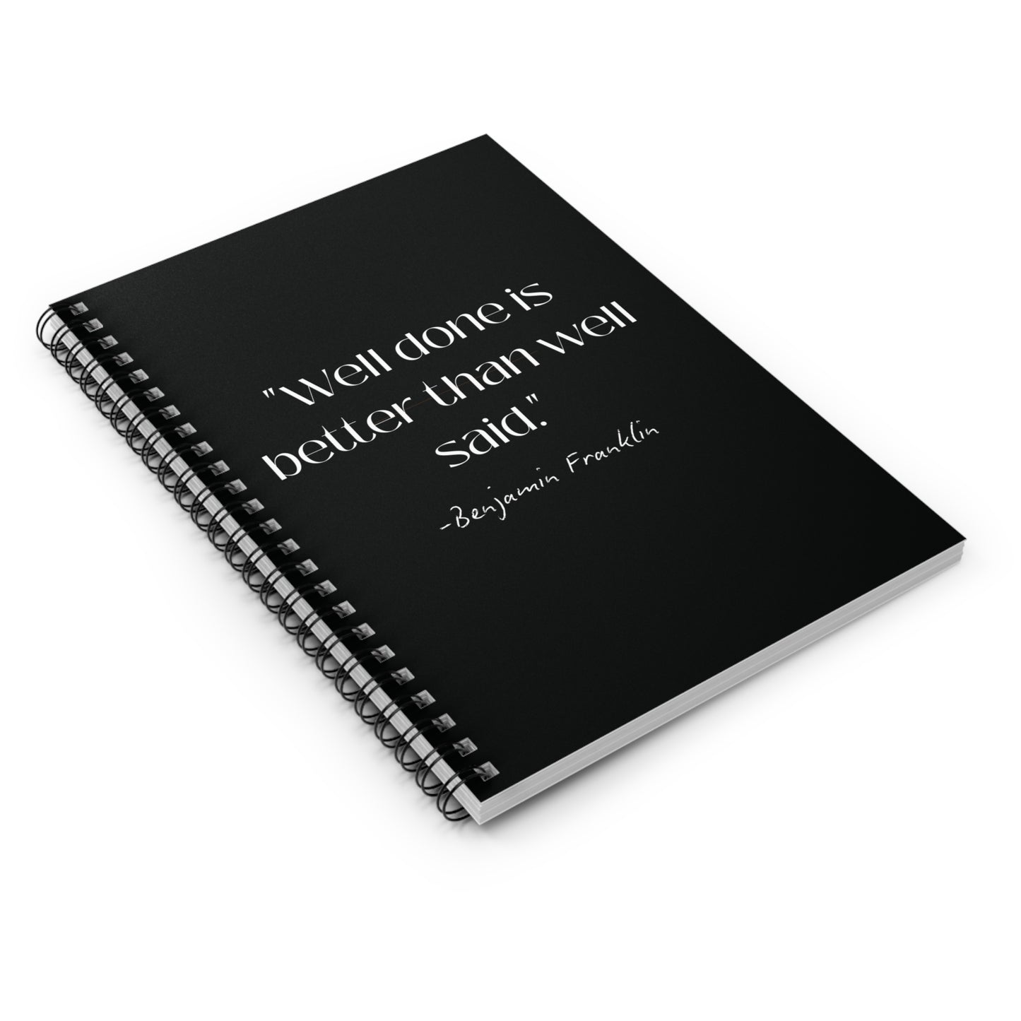 Back to School Inspirational Quote Spiral Notebook - Perfect Gift for Students, Writers, Motivation, Self-Improvement, Journaling