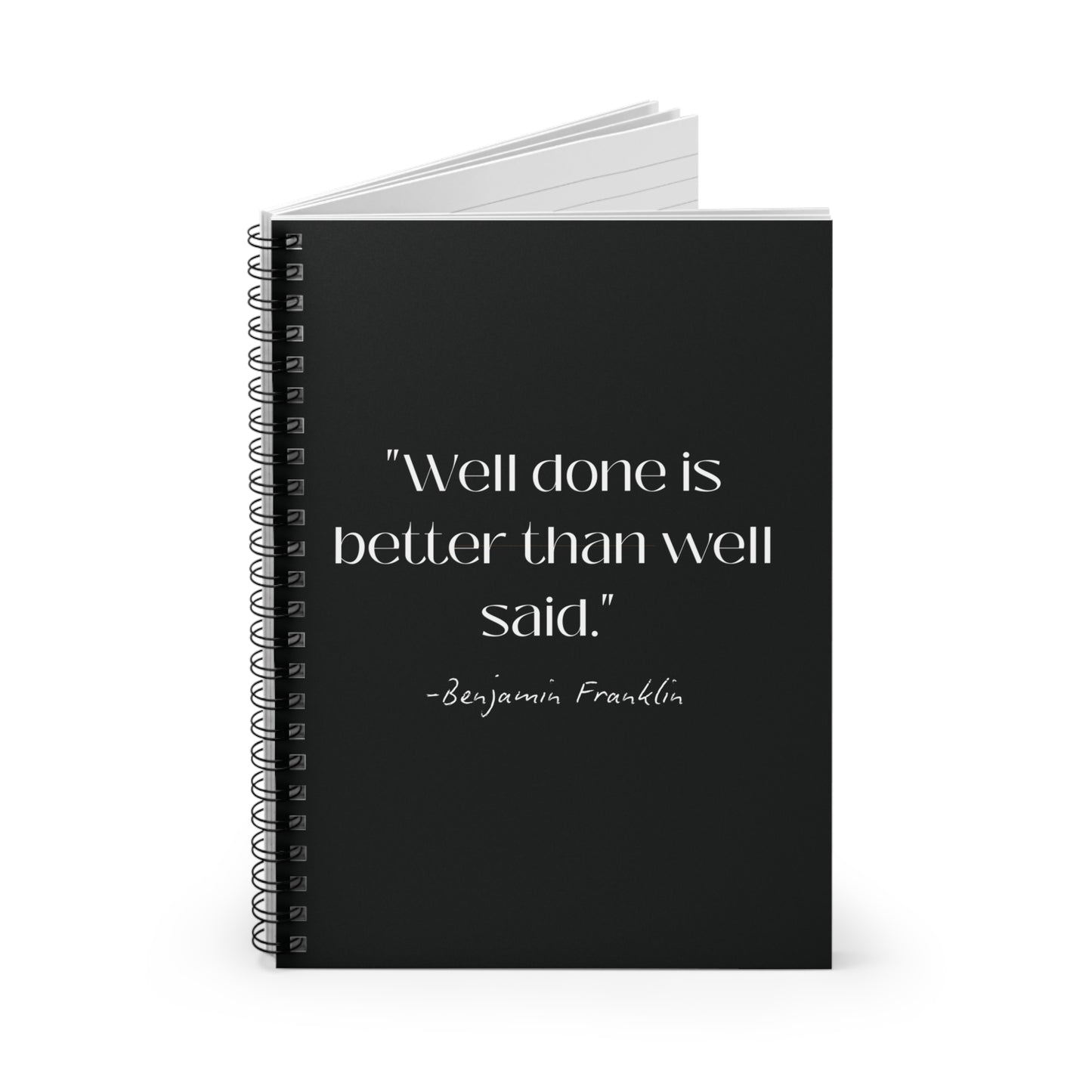 Back to School Inspirational Quote Spiral Notebook - Perfect Gift for Students, Writers, Motivation, Self-Improvement, Journaling